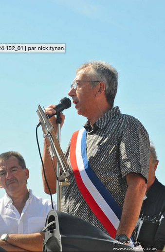 Yannick Lagrenaudie, président de la CdC du Pays de saint-Aulaye et maire de saint-Aulaye-Puymangou : 
