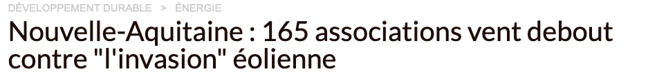 Nouvelle-Aquitaine : 165 associations vent debout contre l'