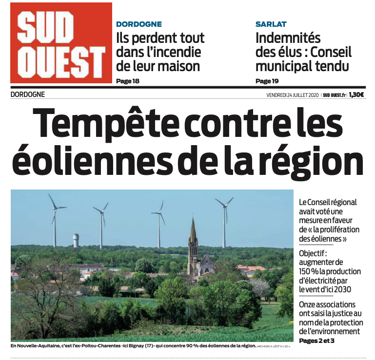 Un vent mauvais souffle sur l'éolien