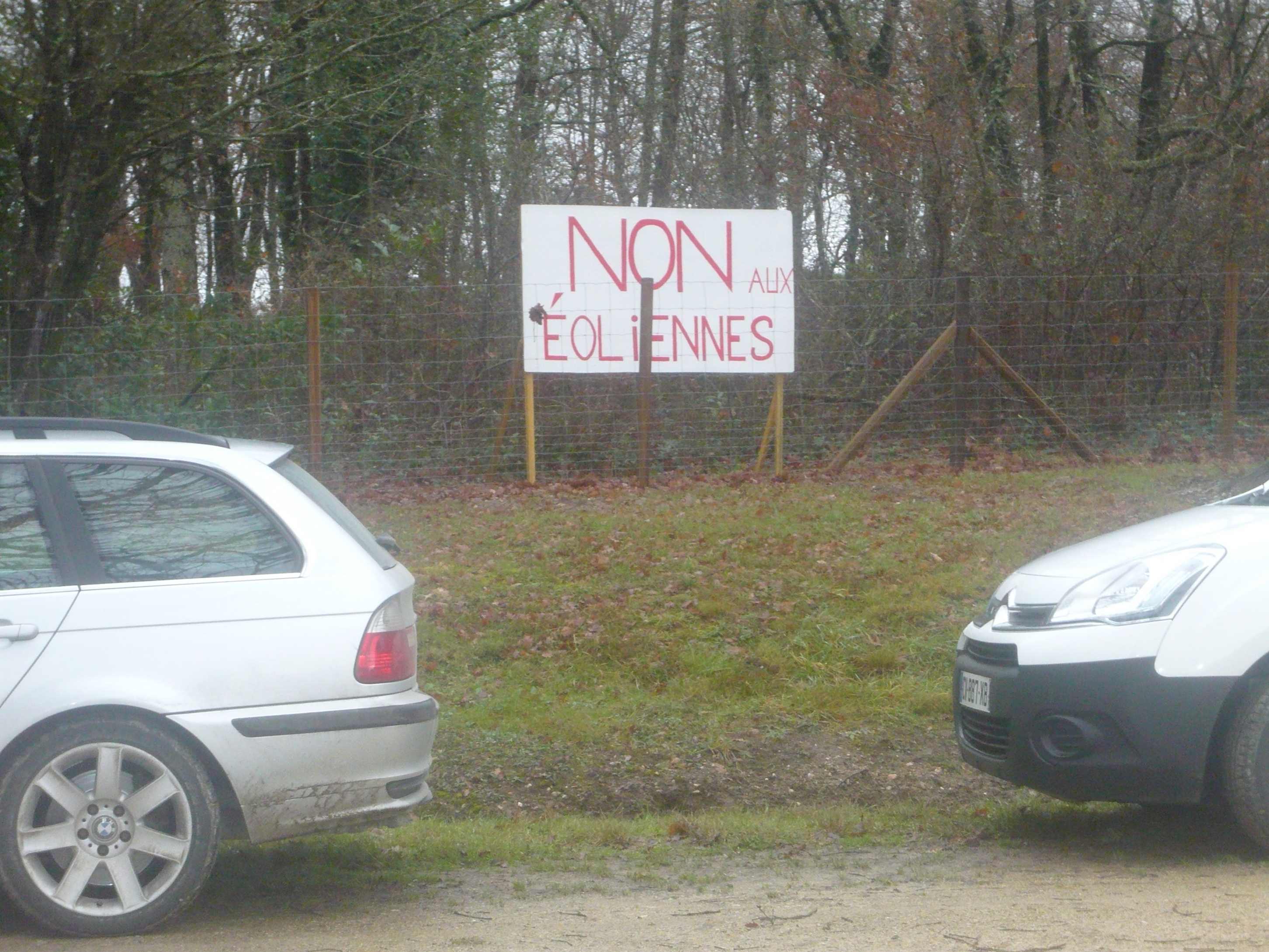 Les voeux du maire de Puymangou : non aux eoliennes dans la foret de la Double